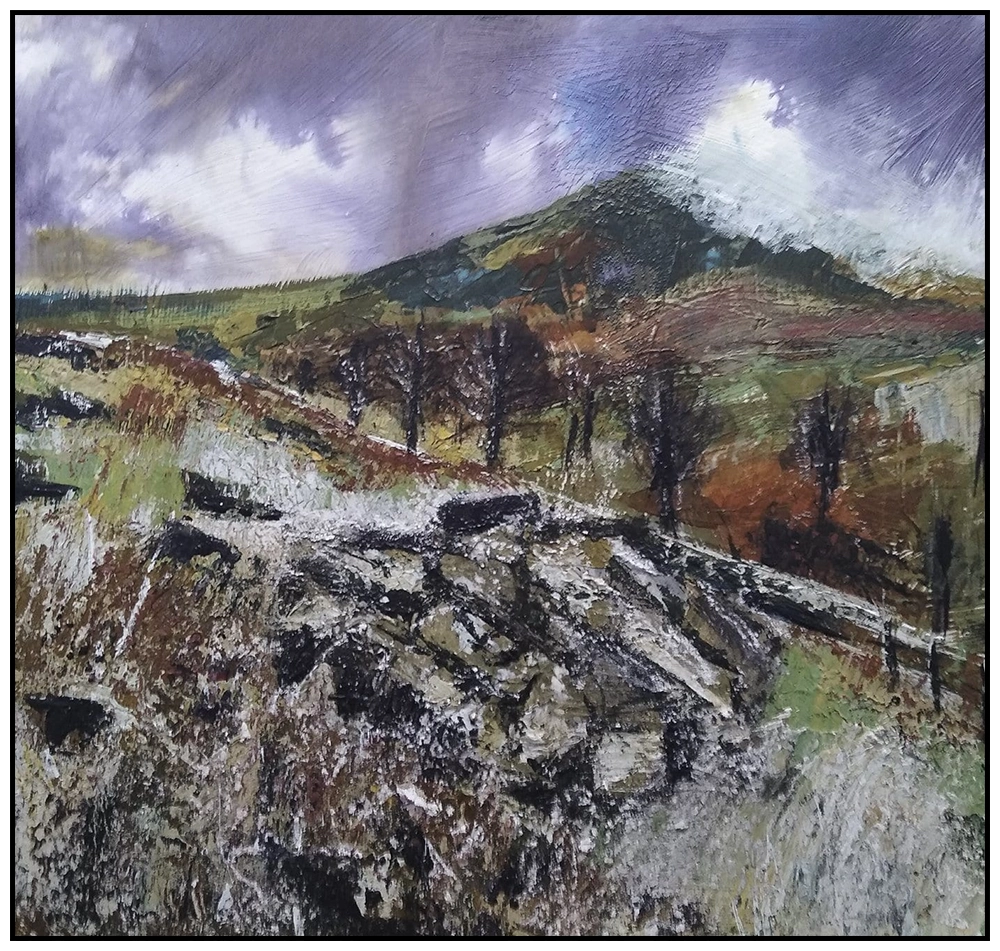 'Rocky Outcrop' Pat Richardson Original Painting