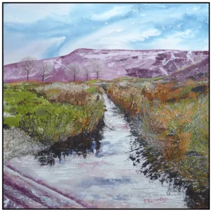 'Towards Winter Hill' Pat Richardson Original Painting