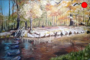 Flash Of Light by Pat Richardson. SOLD.