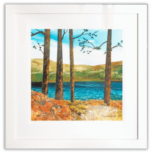 Lake View. Framed limited edition print by Rob Edmondson