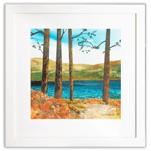 Lake View. Framed limited edition print by Rob Edmondson