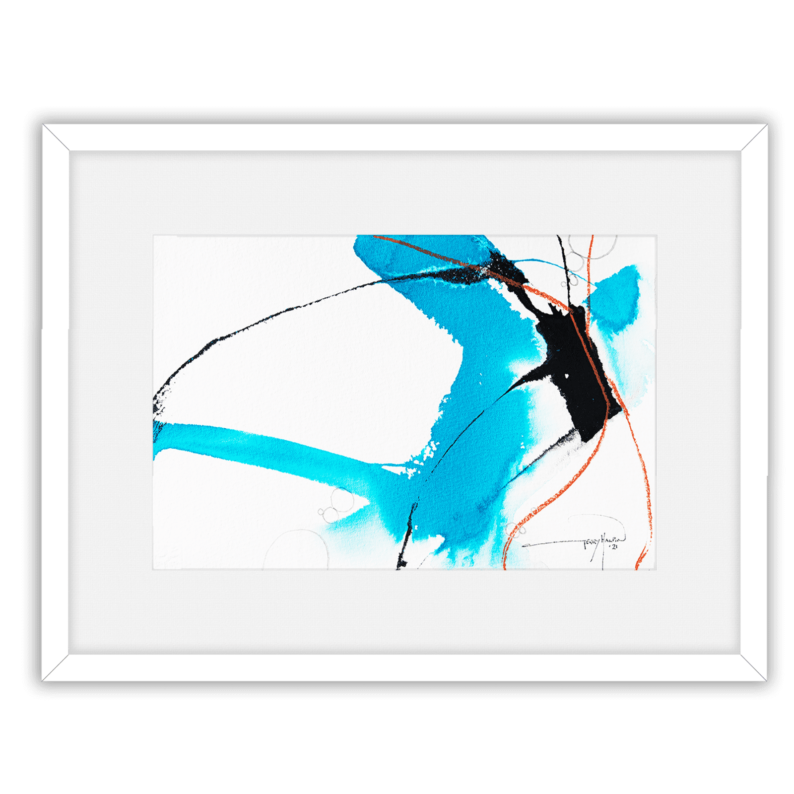 Pool: Absorbed Light ll. Open print by Gerry Halpin