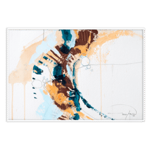Shoreline Study: Intermingled ll. Gerry Halpin. A framed fine art canvas print.