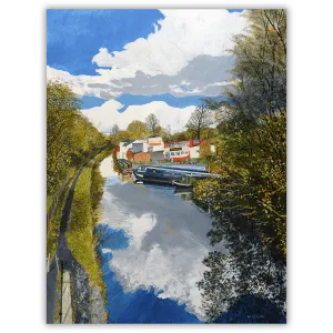 The Boatyard Bus Cafe. Limited edition print by Rob Edmondson