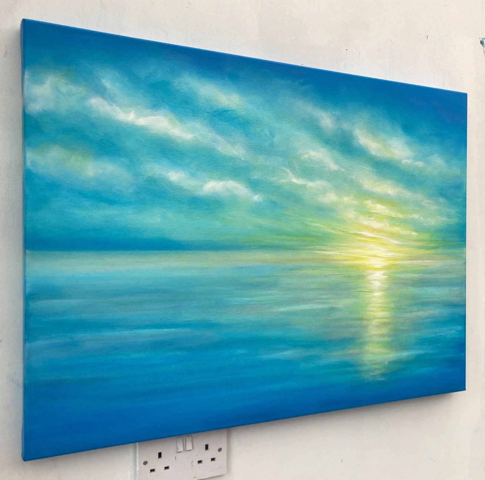 'A Liquid Silver Light', Julia Everett. Original Painting - Image 2