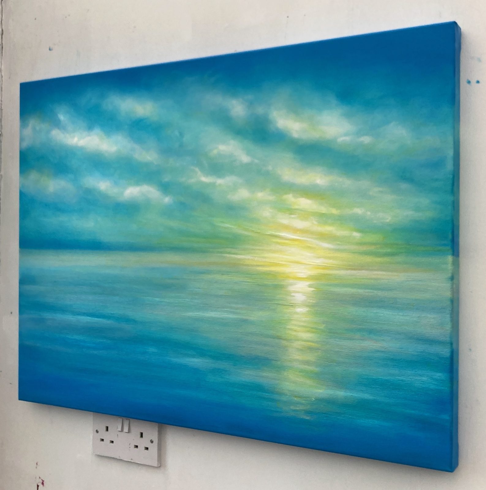 'A Liquid Silver Light', Julia Everett. Original Painting - Image 3