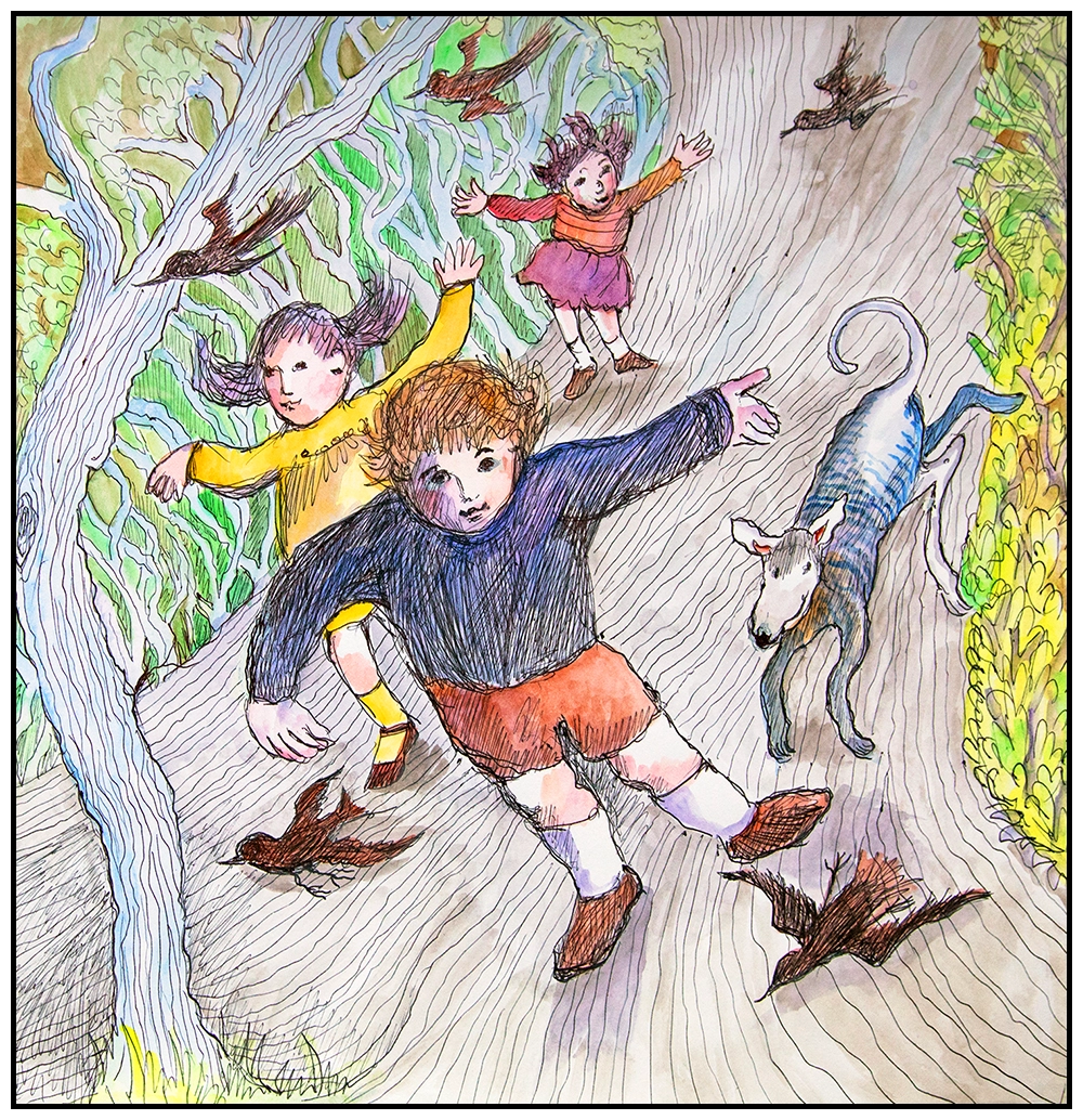 'Flying with the Birds', Kate Collins.