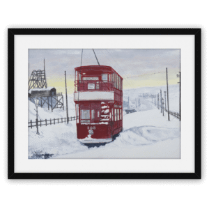 Bolton Tram, 1940's by Harold Willett