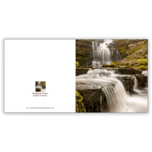 Scalebar Force, Yorkshire Dales. Fine art card by Stephen Knowles