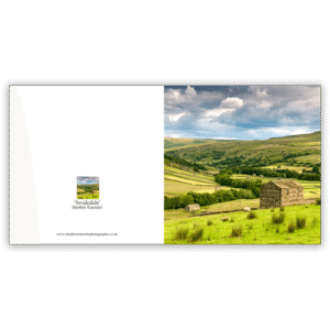 Swaledale, Yorkshire Dales. Fine art card by Stephen Knowles