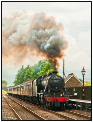 'Fellsman at Ribblehead Station' Stephen Knowles.
