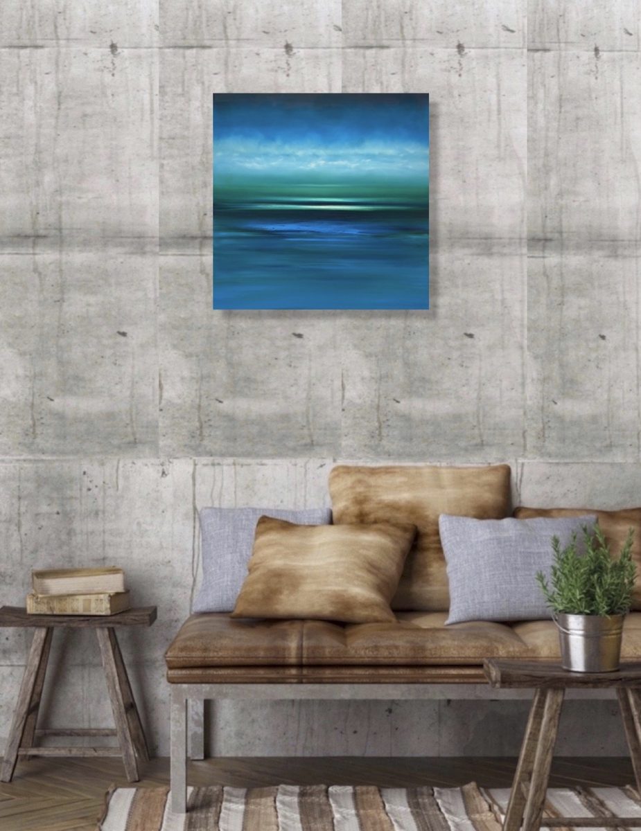 'Straight into the Deep Blue', Julia Everett. Original Paintings. - Image 6
