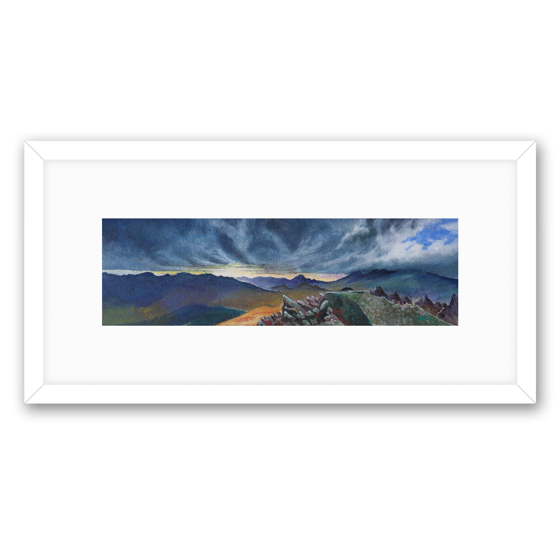 Highland Aspect. Framed fine art print by Morton Murray