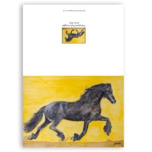 Tempest, Dark Night. Open card by Karen Holt