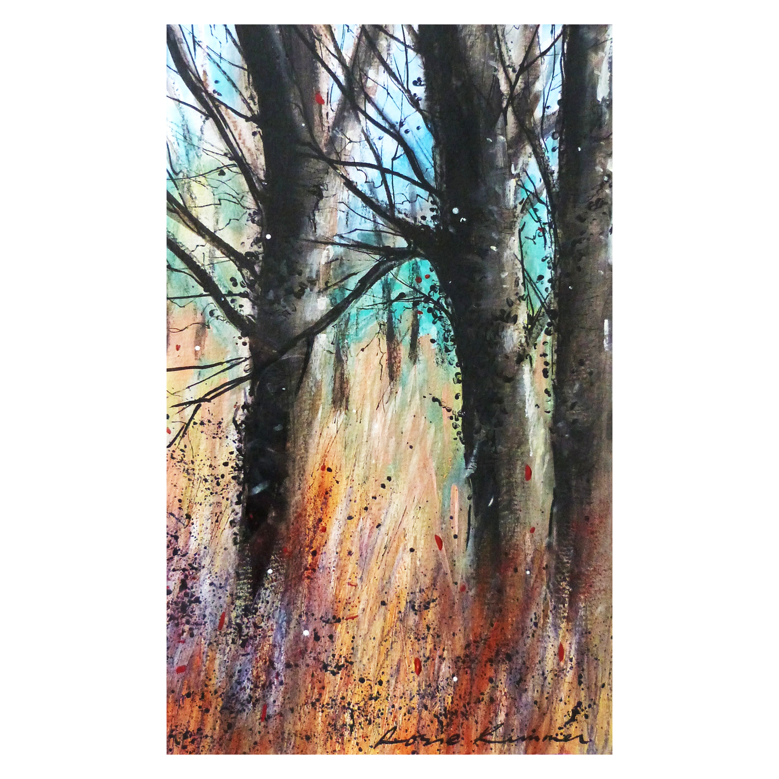 'Trees Edge' by Rosie Rimmer