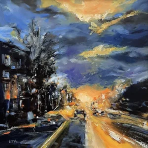 Manchester Sunset by Lita Narayan