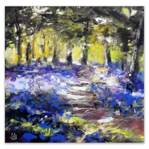 'Bluebell Wood' by Lita Narayan