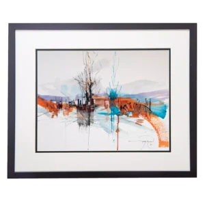 'Moorland: Gale Force' Gerry Halpin. Original Painting.