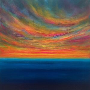 'On the Wild Side' Julia Everett. Original Painting.