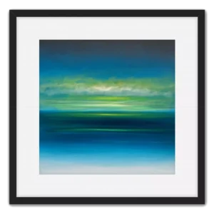 Just Like Spring Rain by Julia Everett. Classic framed print.