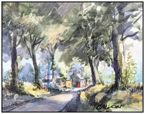 'Sheephouse Lane to Rivington Village', Colin Callon.