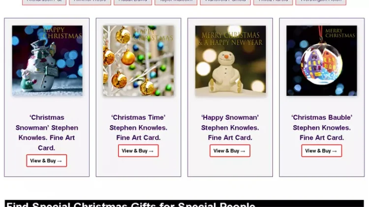 Latest cards from Stephen Knowles