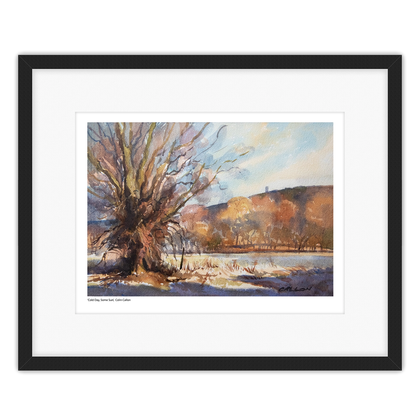 'Cold Day, Some Sun'. Fine art prints by Colin Callon.