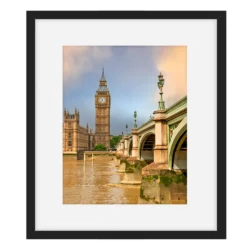 'Big Ben Clocktower and Westminster Bridge' Stephen Knowles Photography