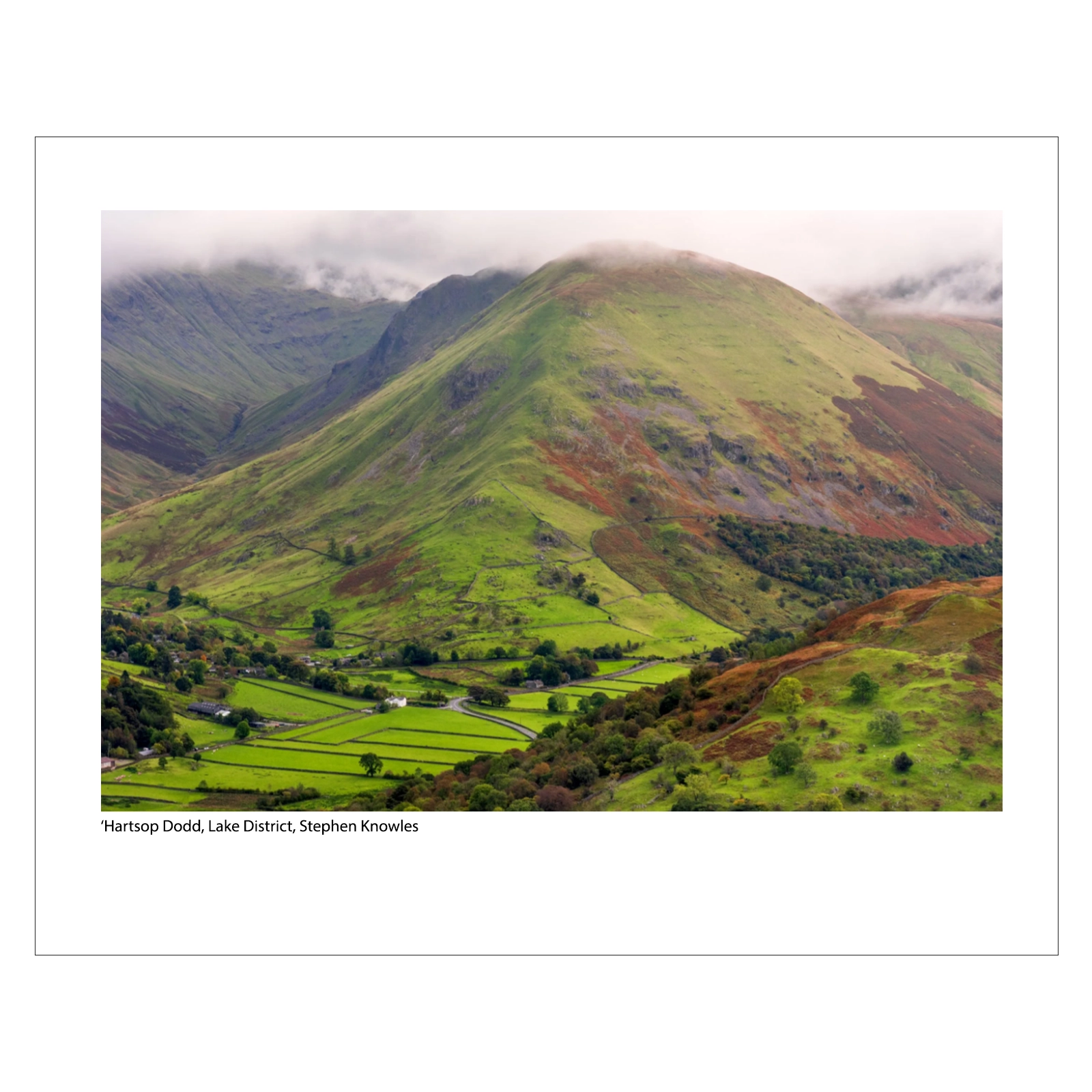 'Hartsop Dodd'. Fine art prints by Stephen Knowles.