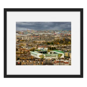 'Edinburgh with Hibernian FC's Stadium' Stephen Knowles Photography