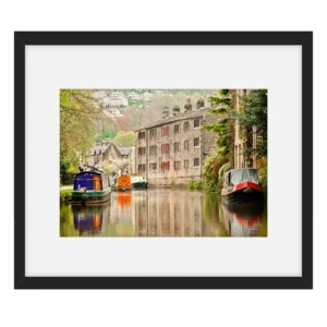 'The Rochdale Canal, Hebden Bridge', Stephen Knowles Photography.