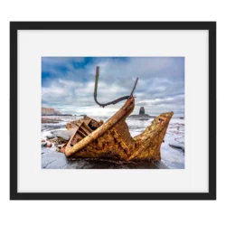 'Saltwick Bay Boatwreck'. Stephen Knowles Photography