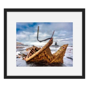 'Saltwick Bay Boatwreck'. Stephen Knowles Photography