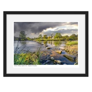'Bolton Abbey, September'. Framed fine art print by Stephen Knowles.