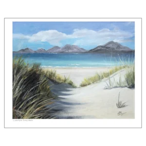 'Luskentyre Beach'. Fine art print by Ena Mann