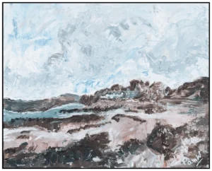 'Scottish Sea' Pam Wakefield Original Painting