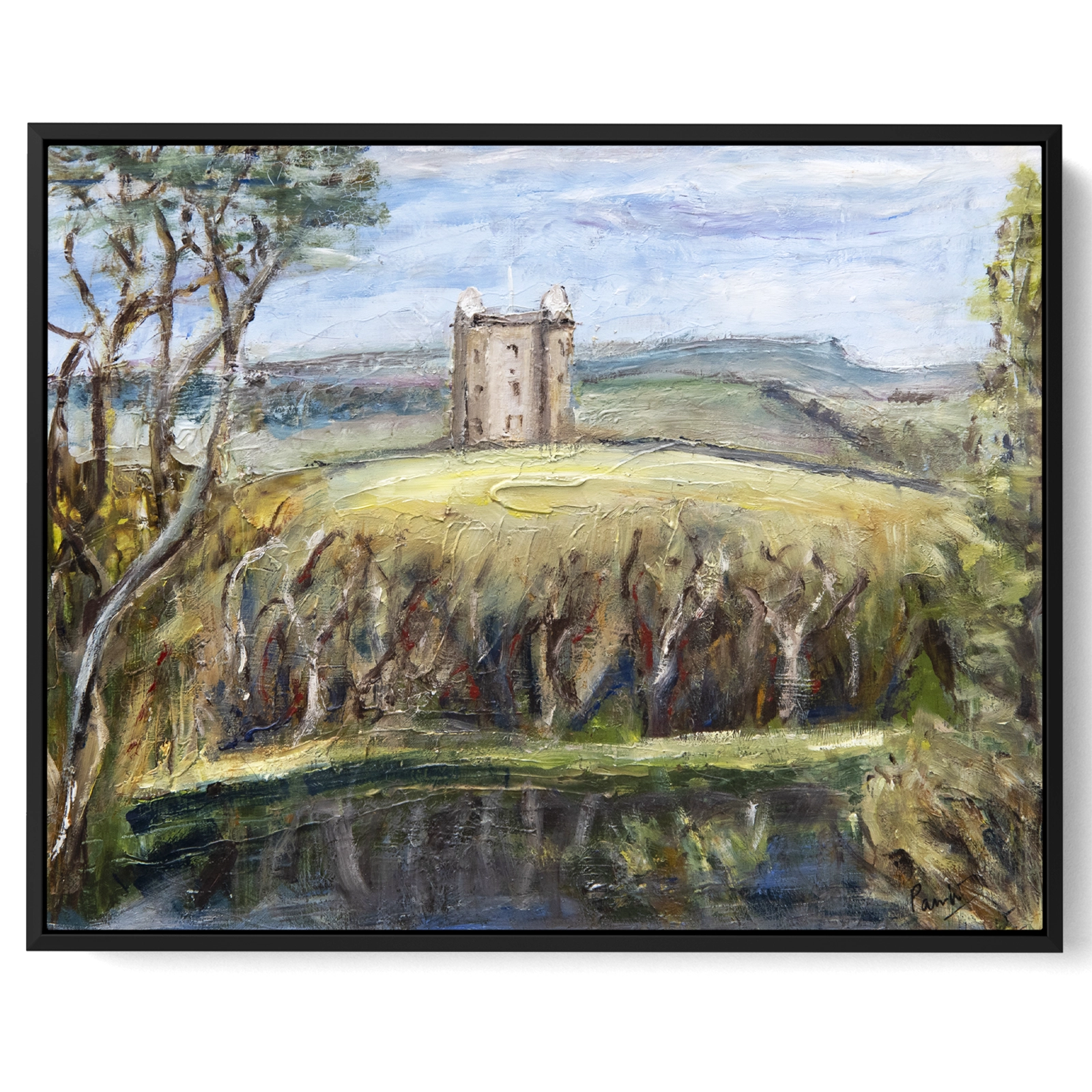 'Lyme Cage', Pamela Wakefield. Framed canvas art prints.