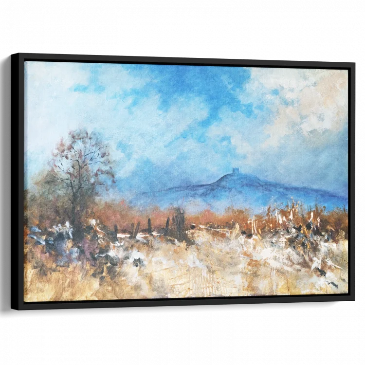 'Moorland: Misty Rivington', Gerry Halpin. Float framed limited edition canvas print