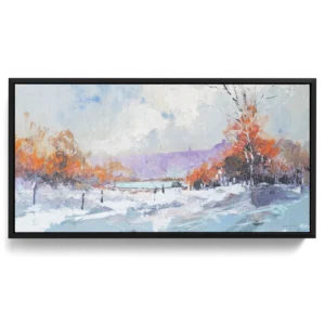 'Moorland: Between Snowfalls'. A limited edition print by Gerry Halpin