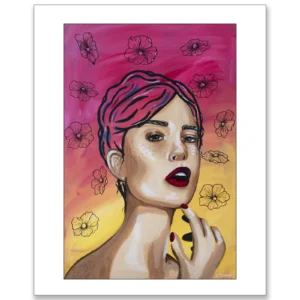 '13'. Art print by Isobel Lomax