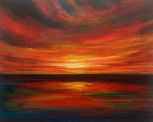 'Red Summer Sunset', Julia Everett