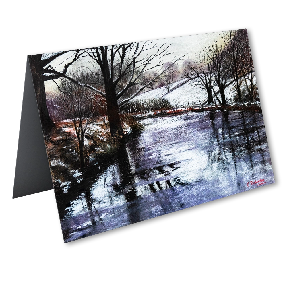 'Bleak Midwinter' Pat Richardson Artcard