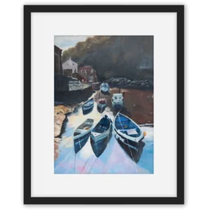 'The Beck, Staithes', Ena Mann