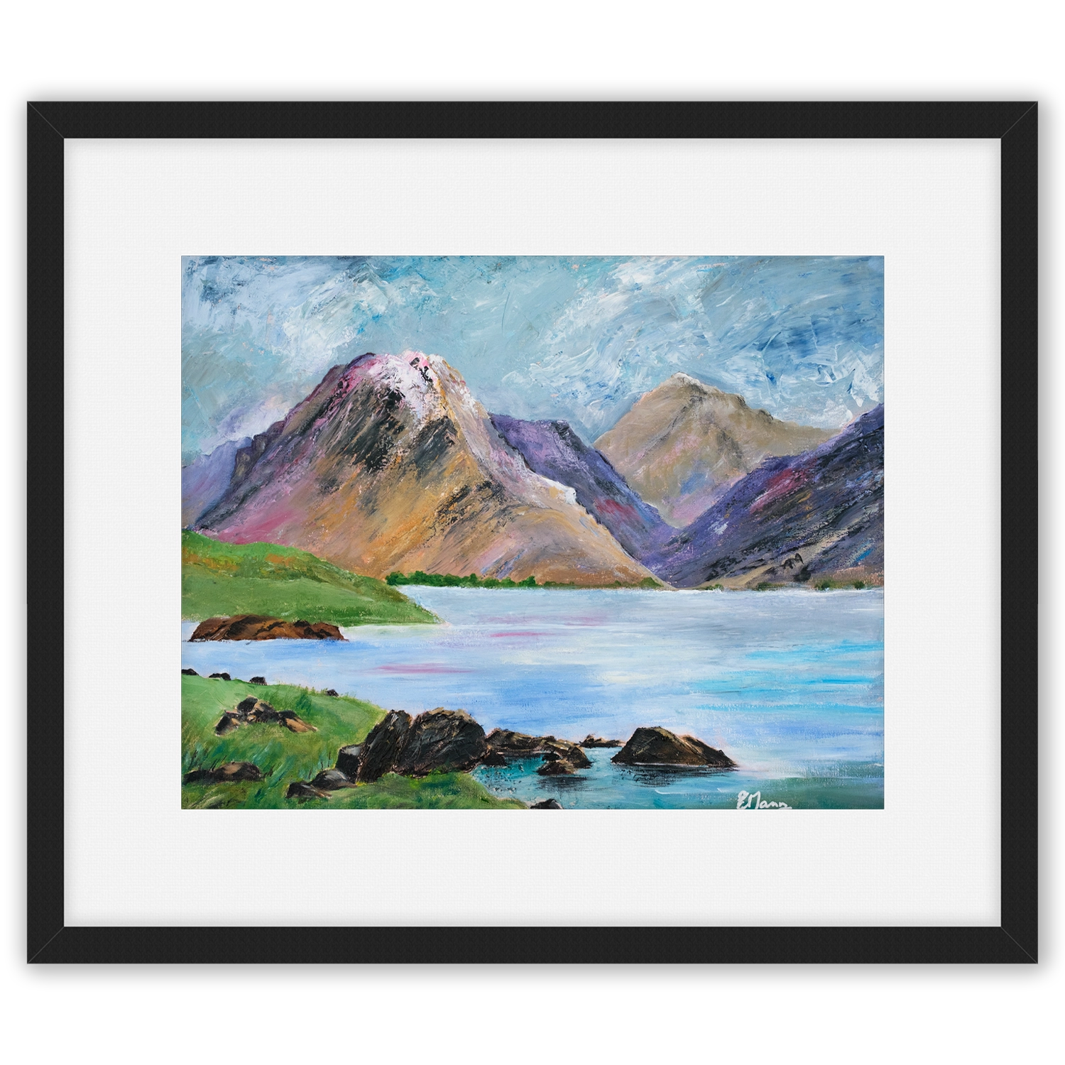 'Wastwater'. Fine art prints by Ena Mann