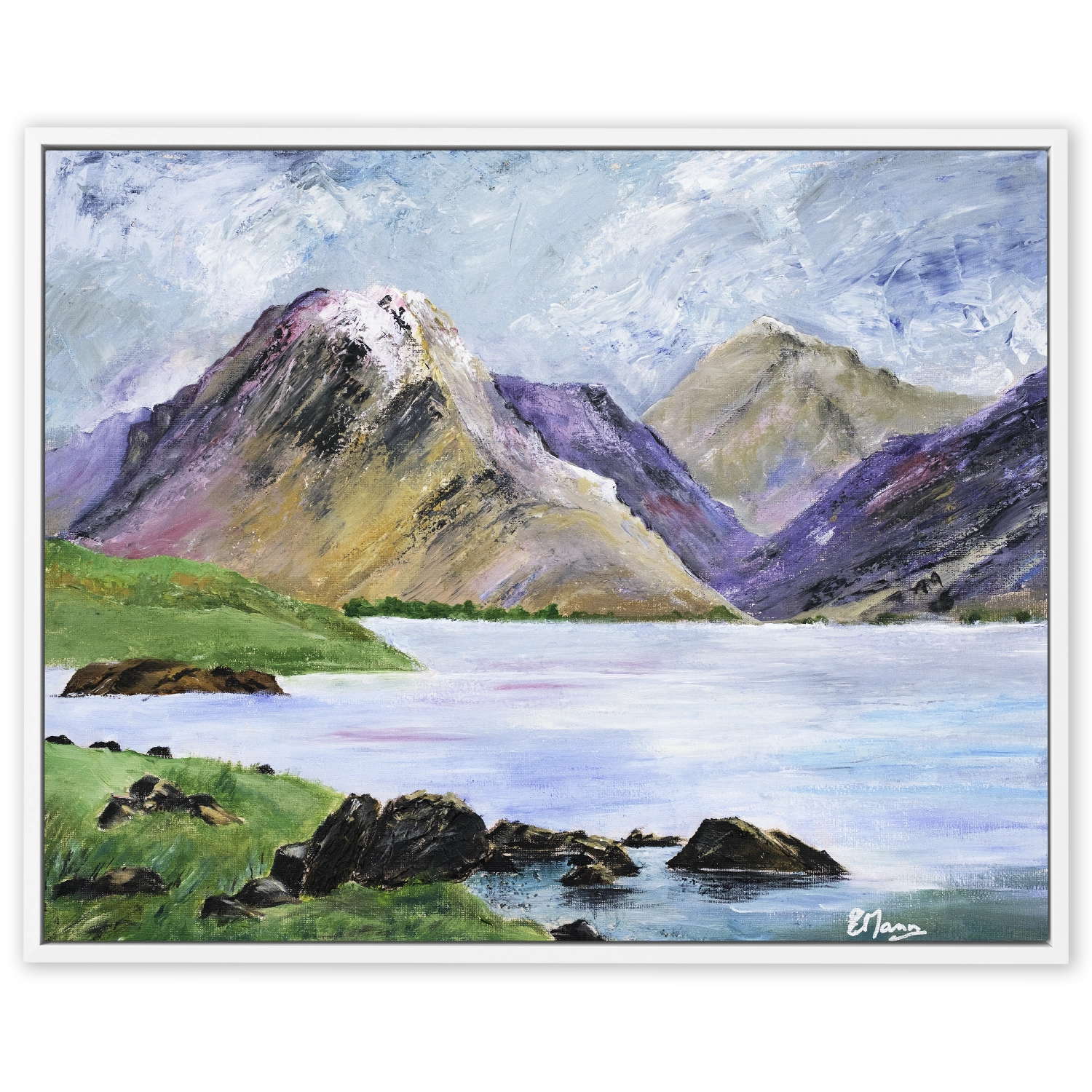 'Wastwater'. Framed fine art prints by Ena Mann