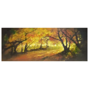 'Following the Dream'. An original painting by Gill Bustamante