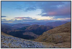 'View from Ben Nevis', Lewis Firth.