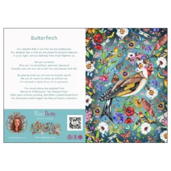 'ButterfinchI'. A RedBetty fine art card.