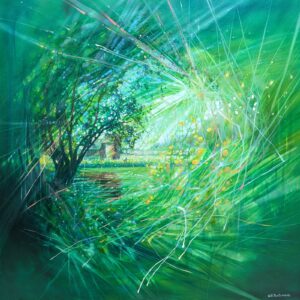 'Chasing a Memory', Gill Bustamante. Original Painting.
