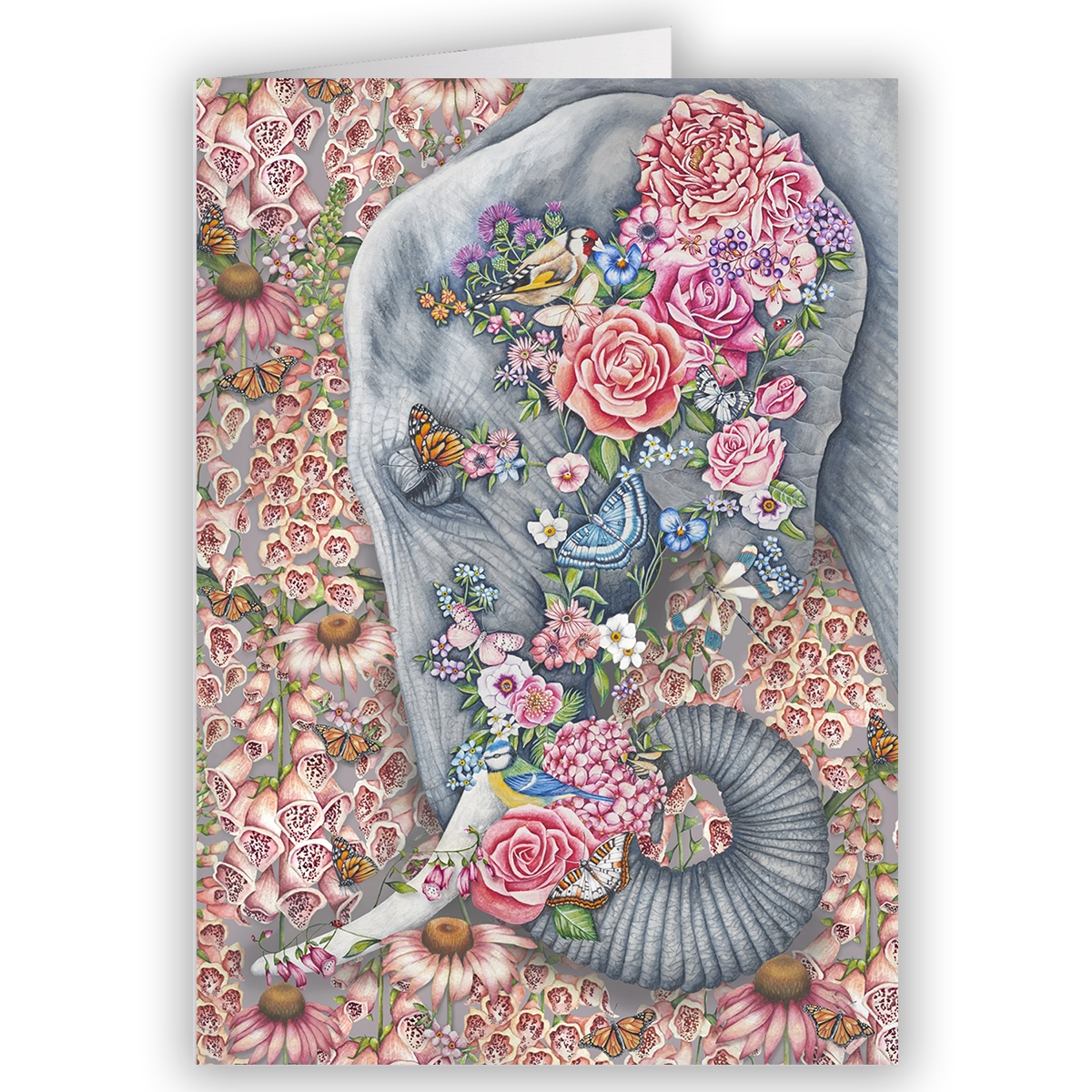 'Forget Me Not', A RedBetty fine art card.